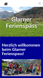 Mobile Screenshot of glarnerferienspass.ch